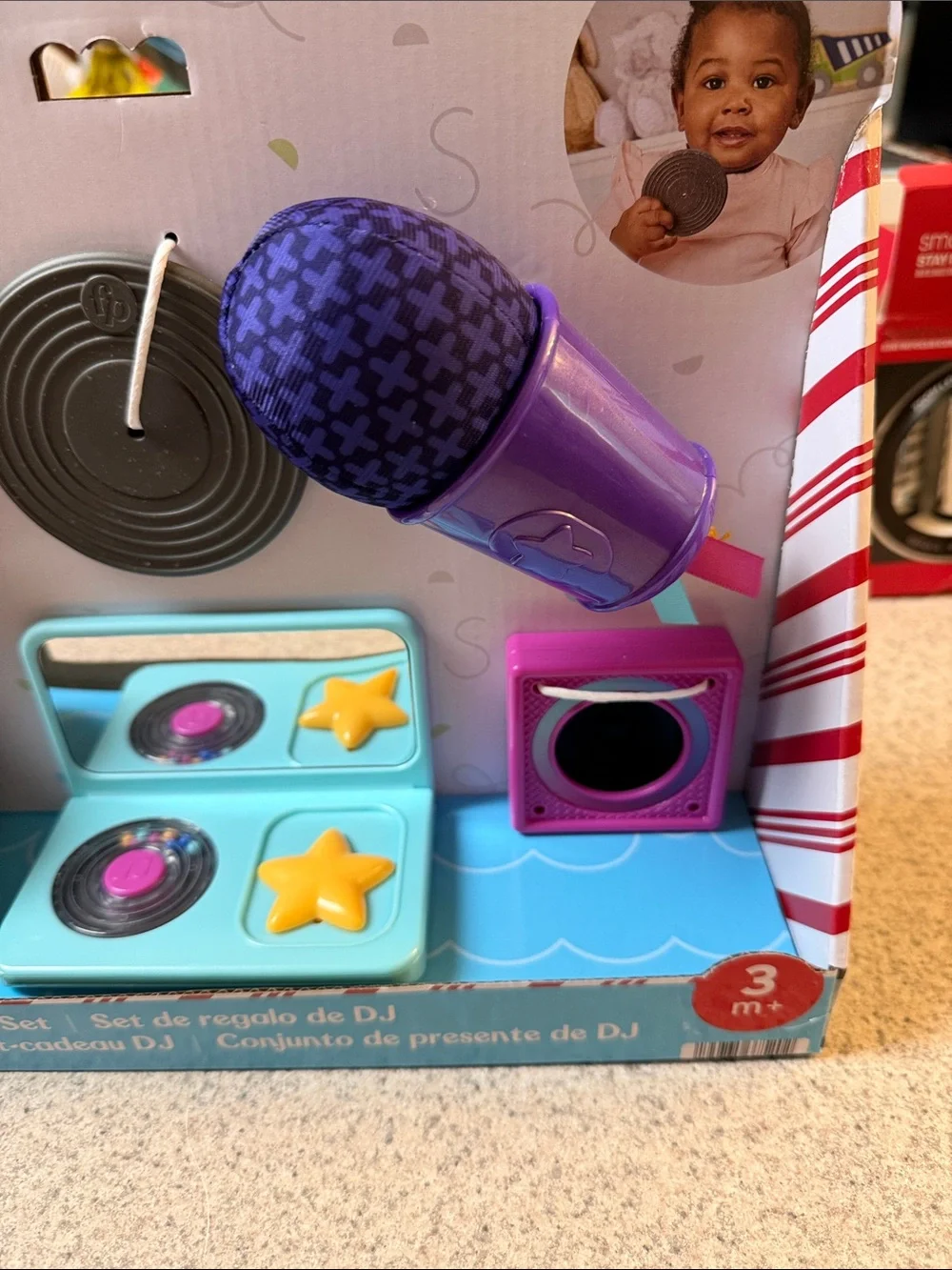Fisher-Price DJ Play Set - Purple and Gray